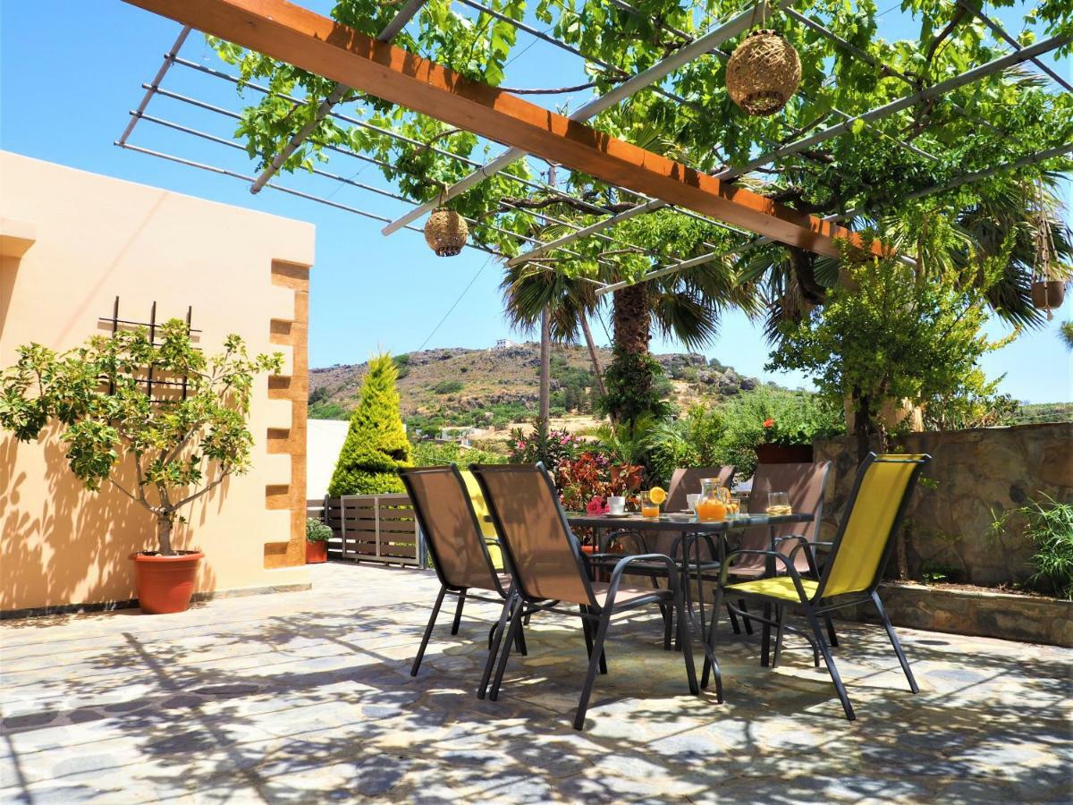 Traditional Cretan Villa Rodhopos Bagian luar foto