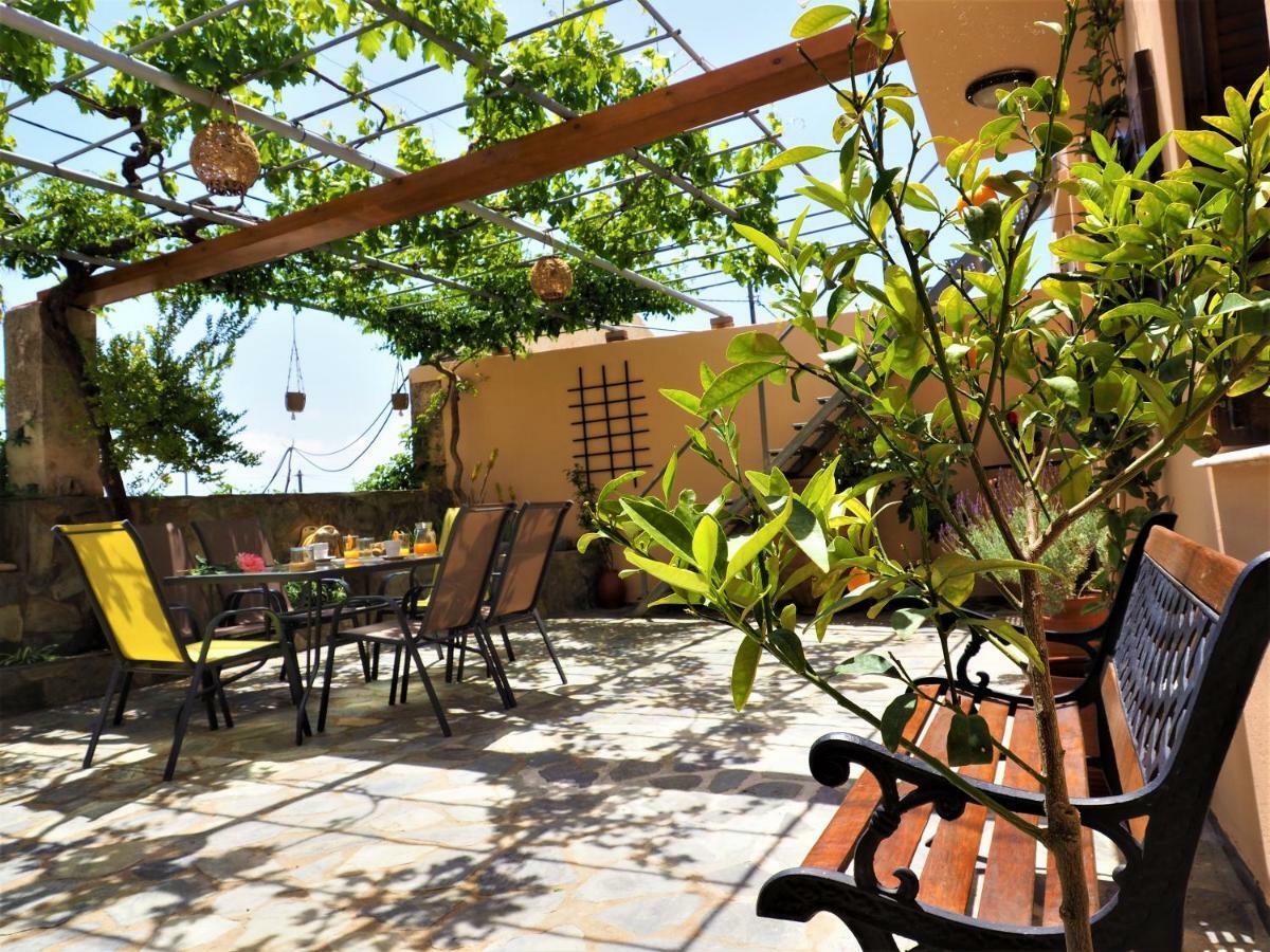 Traditional Cretan Villa Rodhopos Bagian luar foto