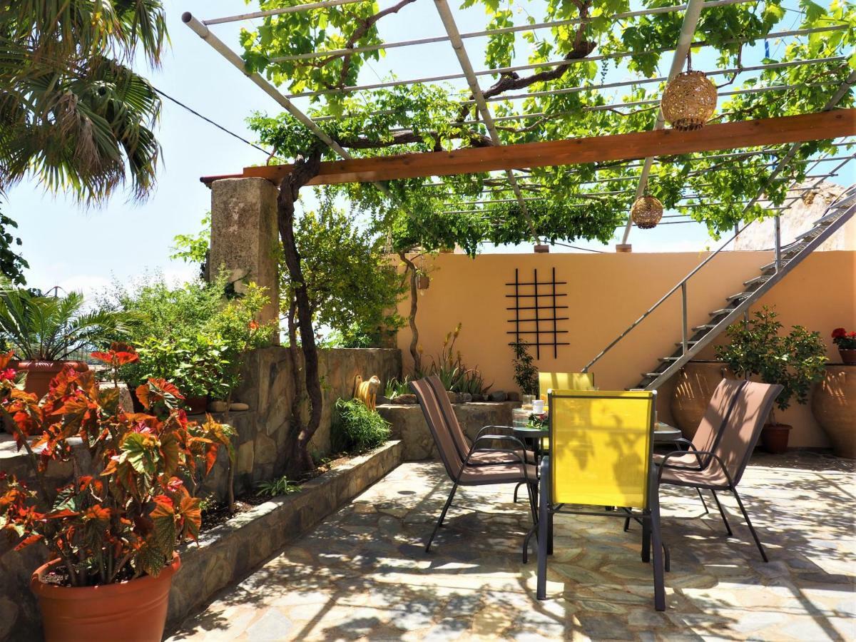 Traditional Cretan Villa Rodhopos Bagian luar foto