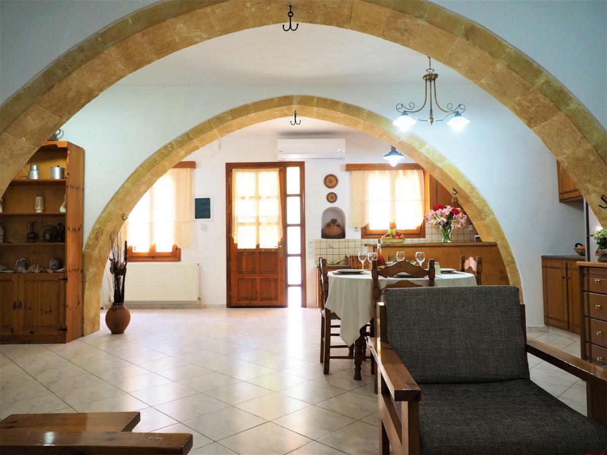 Traditional Cretan Villa Rodhopos Bagian luar foto
