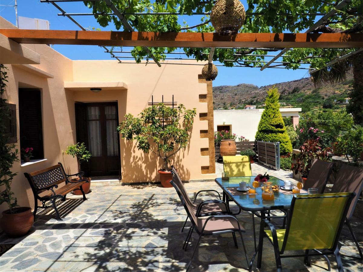 Traditional Cretan Villa Rodhopos Bagian luar foto