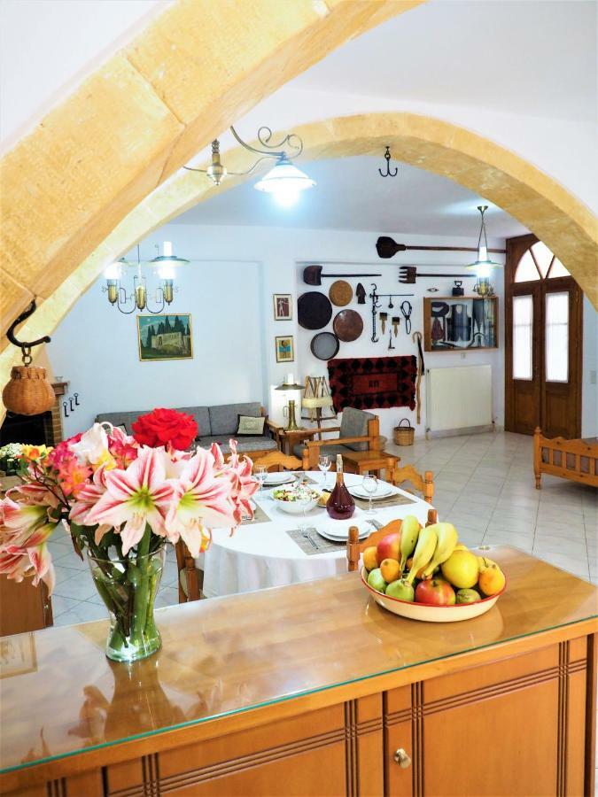 Traditional Cretan Villa Rodhopos Bagian luar foto